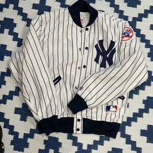 Vintage New York Yankees Felco Pin Striped Baseball Jacket Men’s L